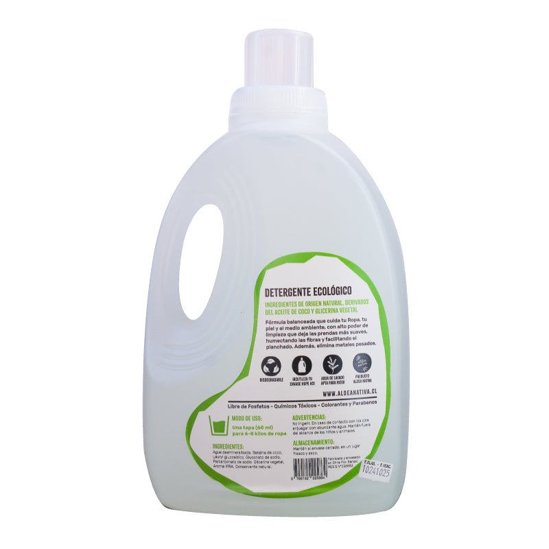 Detergente Concentrado Econativa 3 L - ECONATIVA - Aldea Nativa