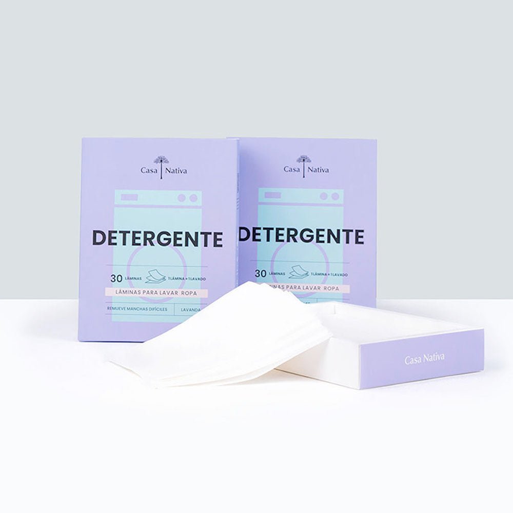 Detergente En Laminas Lavanda Casa Nativa 140 Gr - CASA NATIVA - Aldea Nativa
