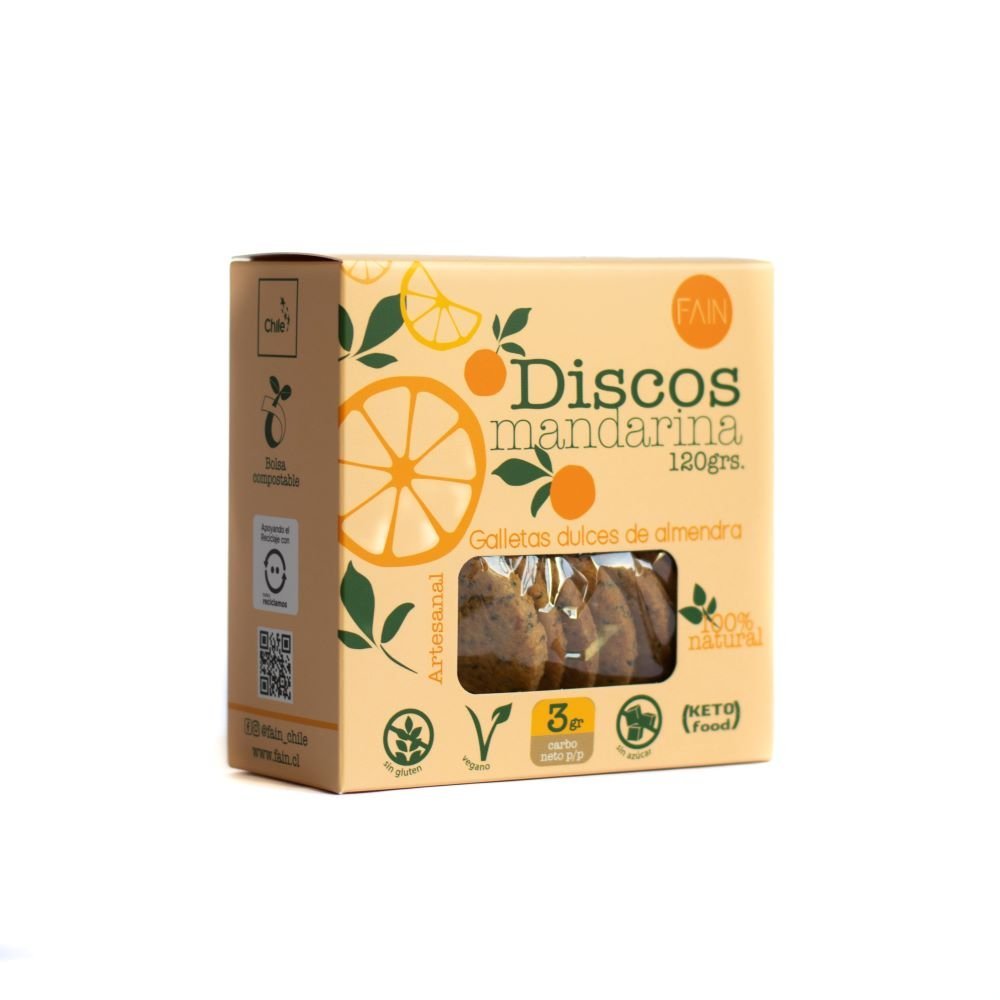 Disco de Mandarina Fain 120 Gr - FAIN - Aldea Nativa