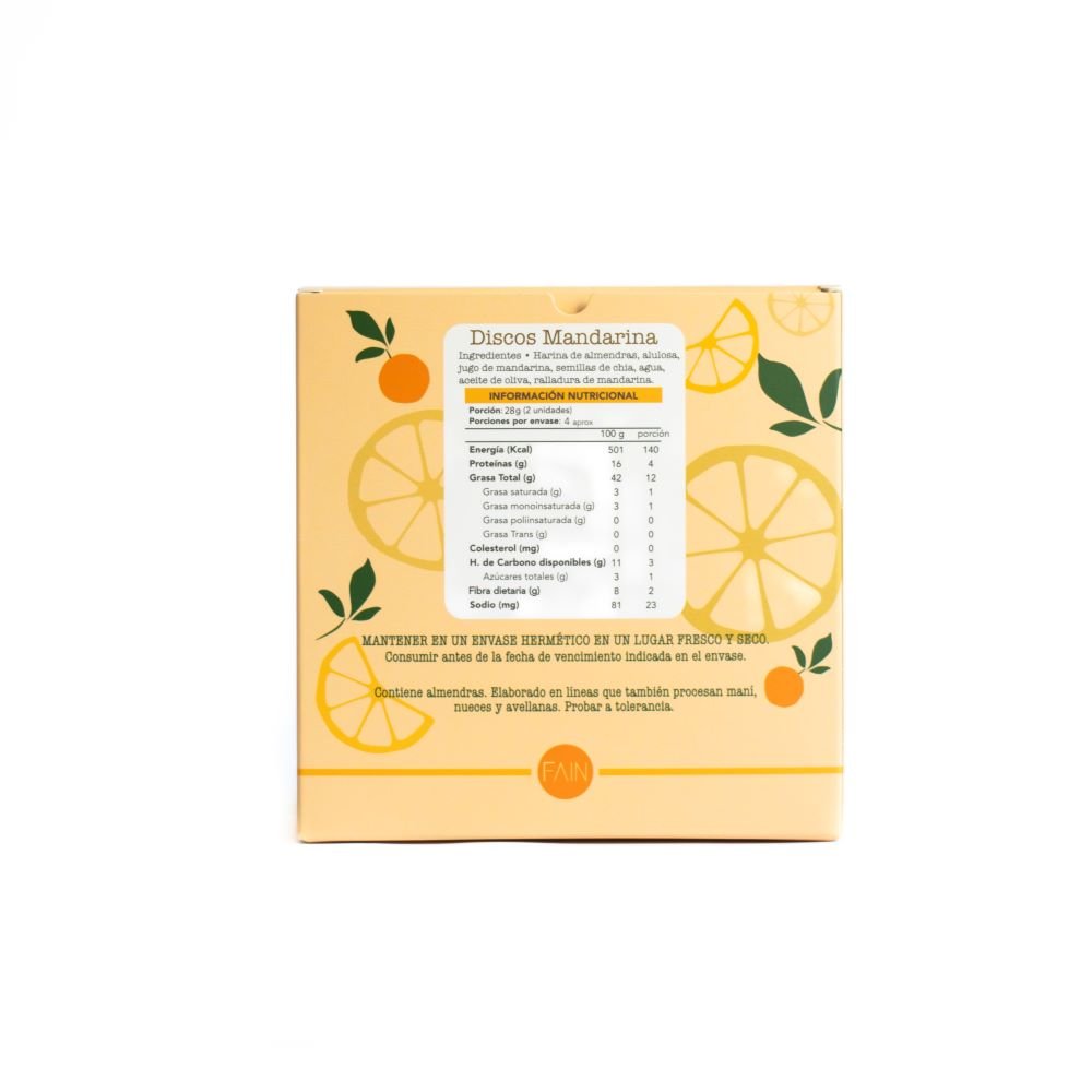 Disco de Mandarina Fain 120 Gr - FAIN - Aldea Nativa