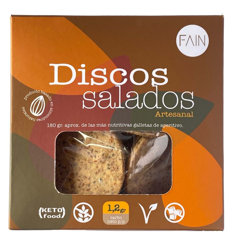 Discos Salados Fain 150 Gr - FAIN - Aldea Nativa