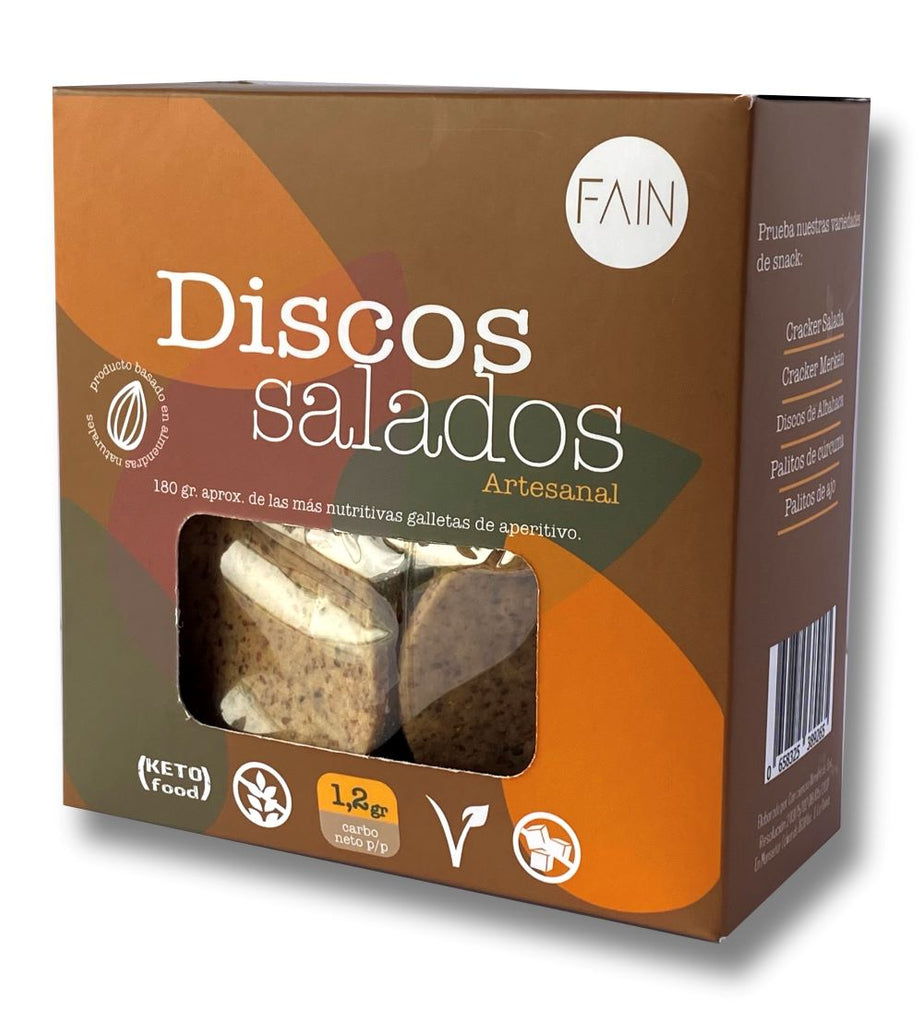 Discos Salados Fain 150 Gr - FAIN - Aldea Nativa