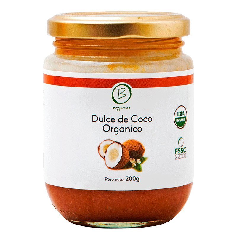 Dulce Coco Original Organico 200 Gr - B ORGANICS - Aldea Nativa
