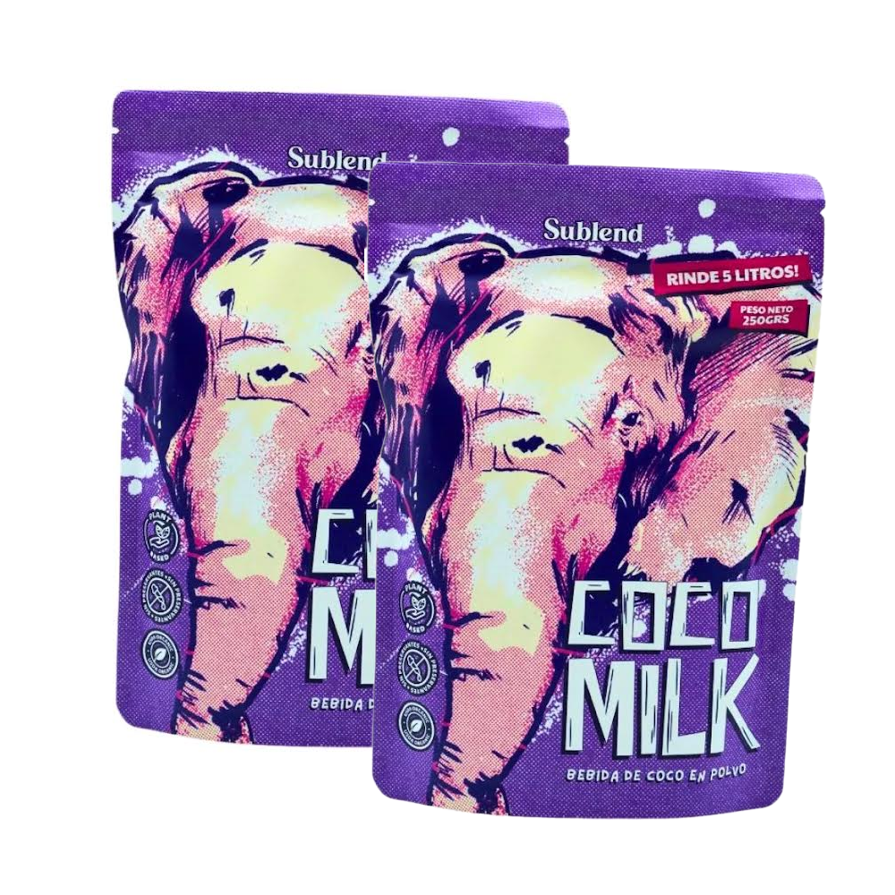 Pack 2 Coco milk en polvo 250 GR SUBLEND