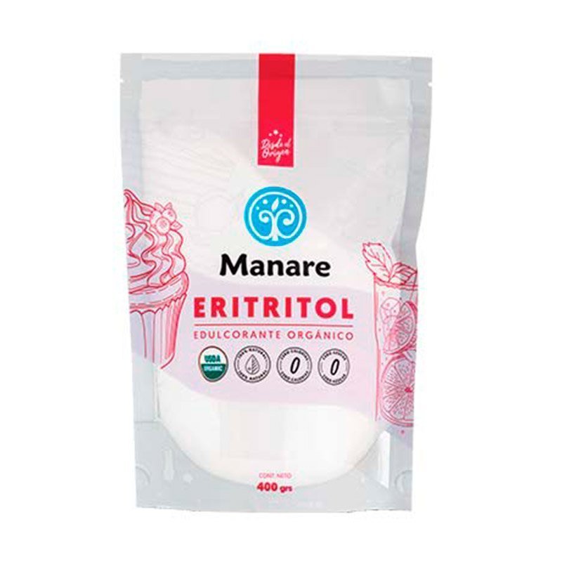Eritritol Organico Manare 400 Gr - MANARE - Aldea Nativa