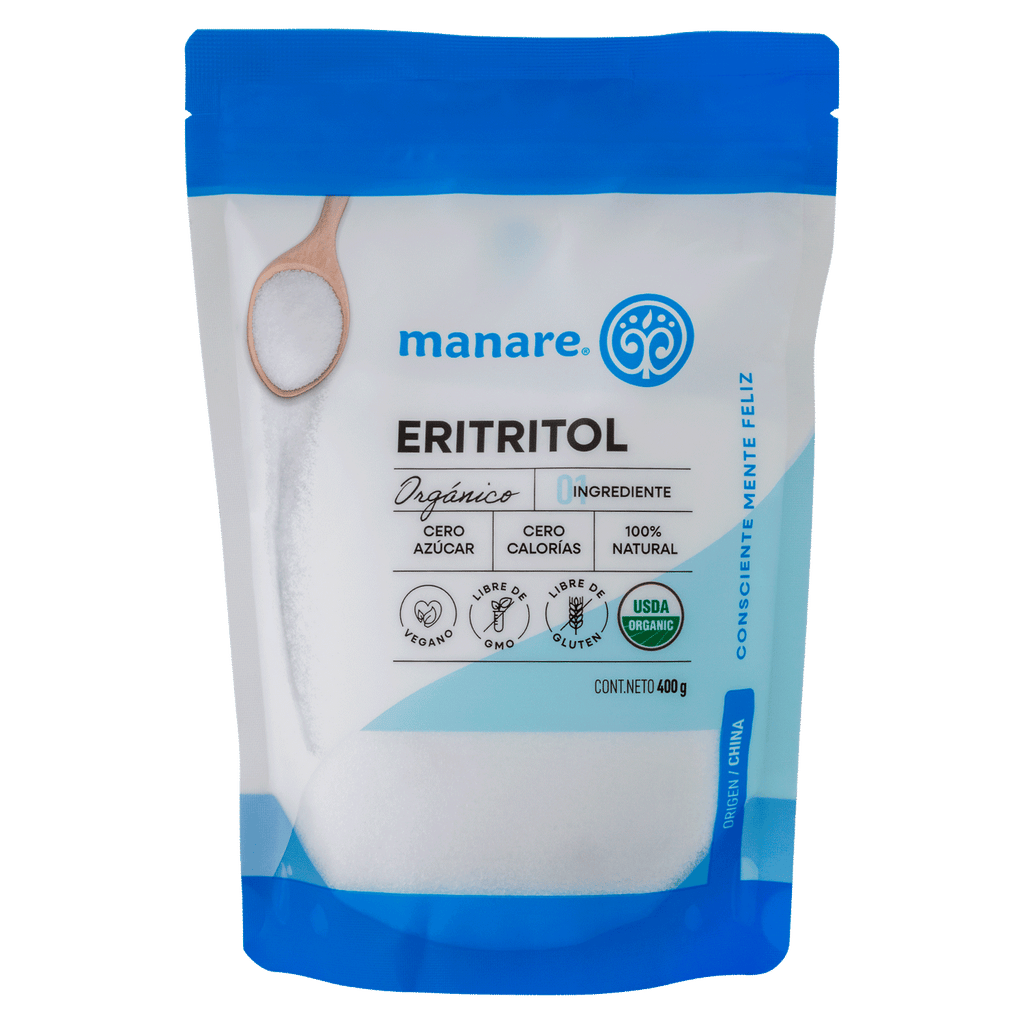 Eritritol Organico Manare 400 Gr - MANARE - Aldea Nativa