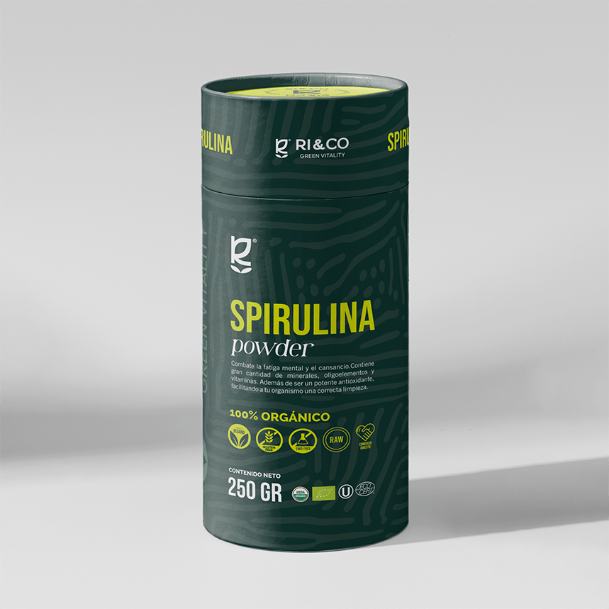 Espirulina Powder 250 gr Ri&Co - RI&CO - Aldea Nativa