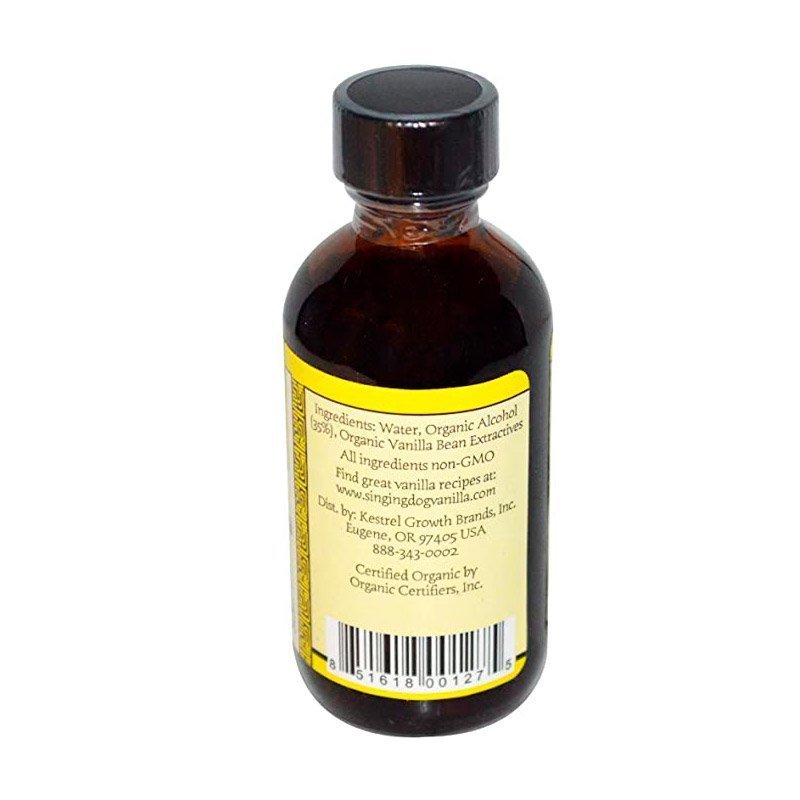 Extracto Vainilla Singing Dog 59 Ml - SINGING DOG - Aldea Nativa