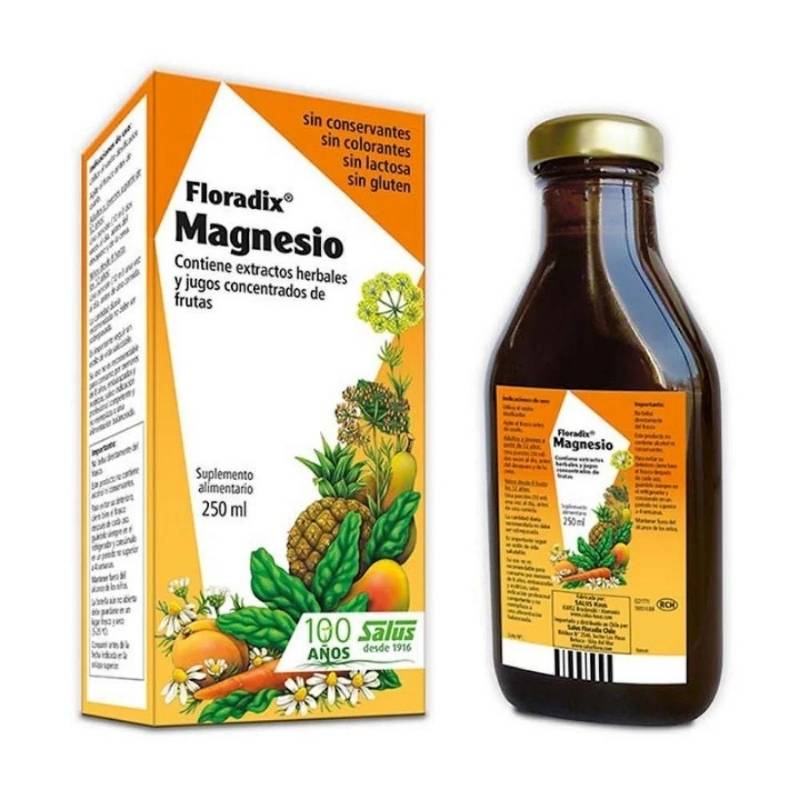 Floradix Magnesio Salus Flora 250 Ml - SALUS FLORA - Aldea Nativa