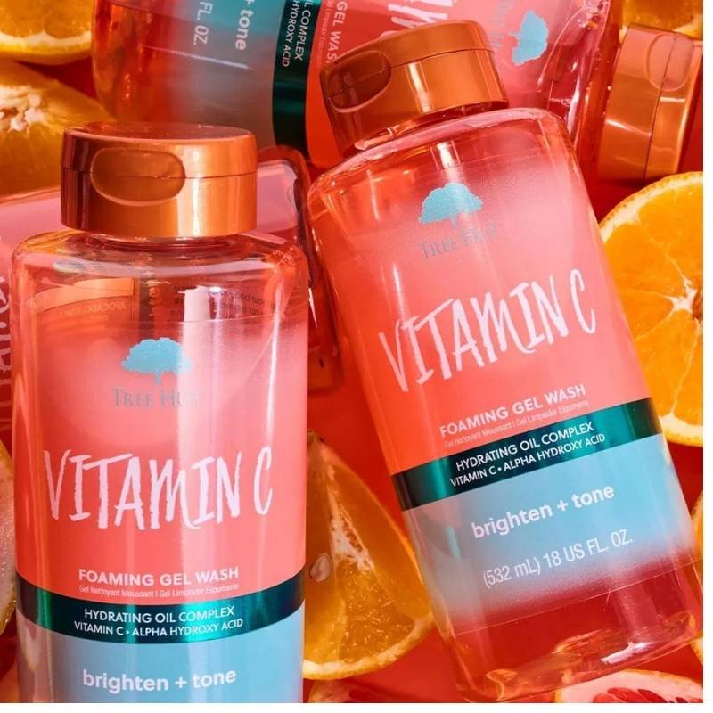 Foaming Gel Wash Vitamin C Tree Hut 523 Ml - TREE HUT - Aldea Nativa