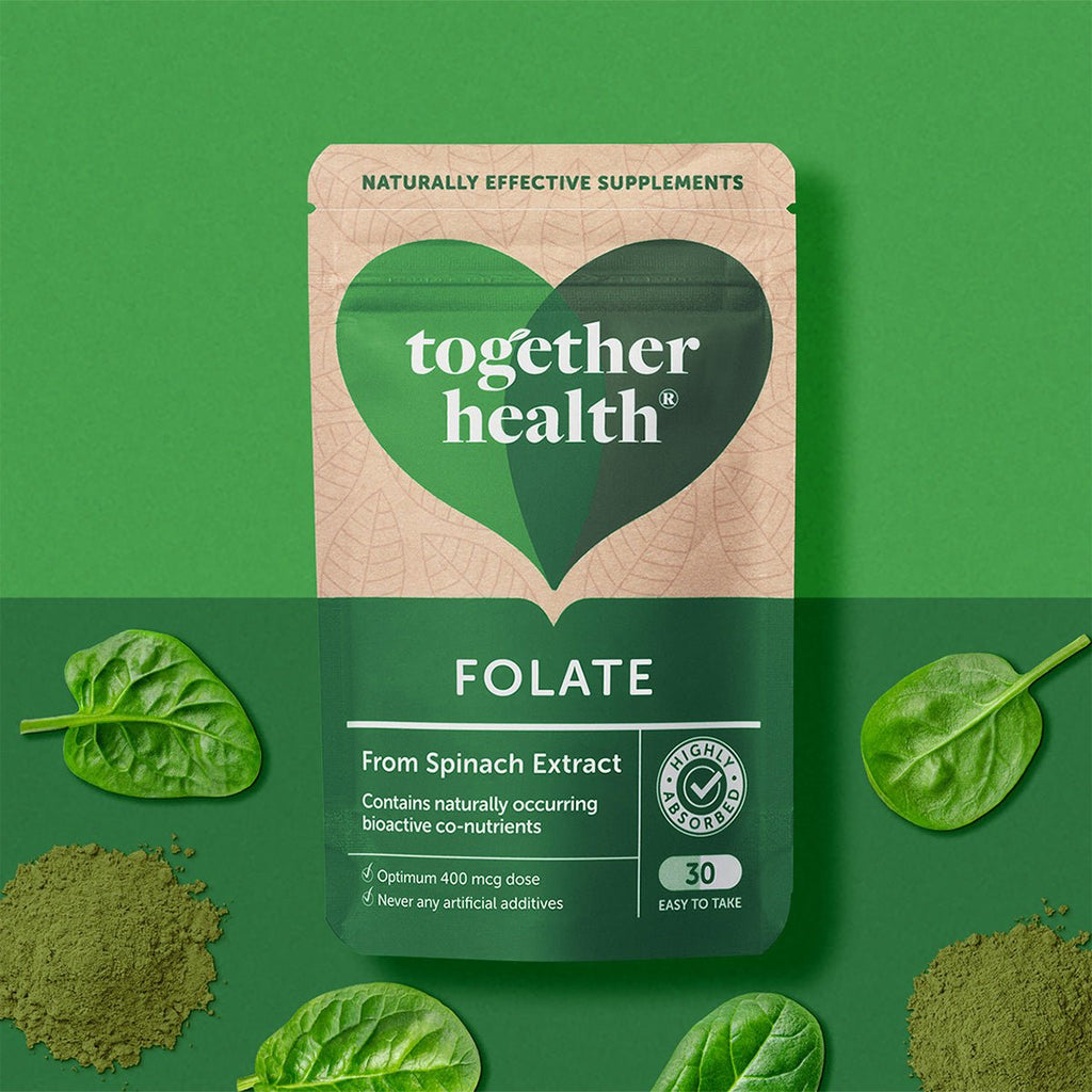 Folate 30 cap Together Health - TogetherHealth - Aldea Nativa