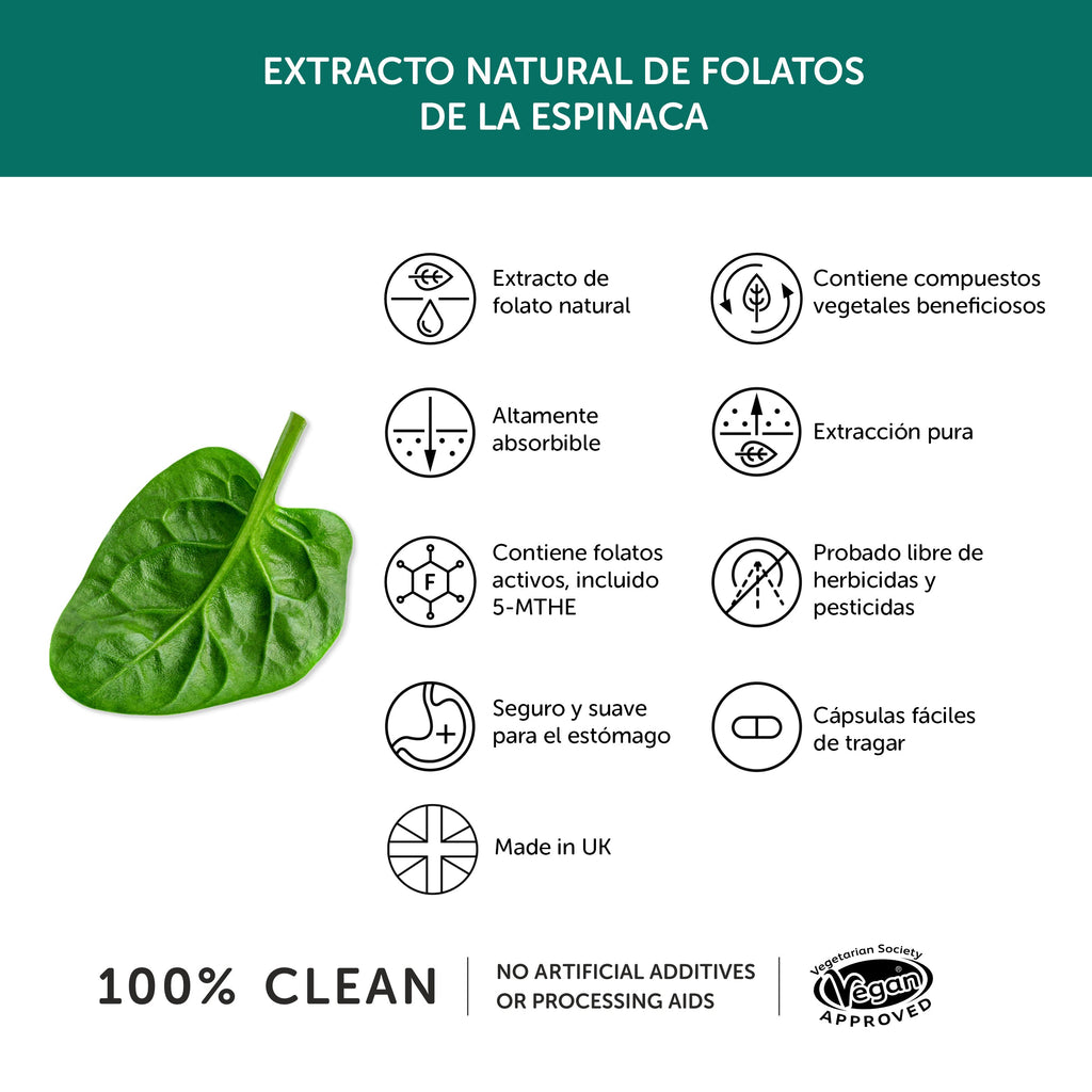 Folate 30 cap Together Health - TogetherHealth - Aldea Nativa