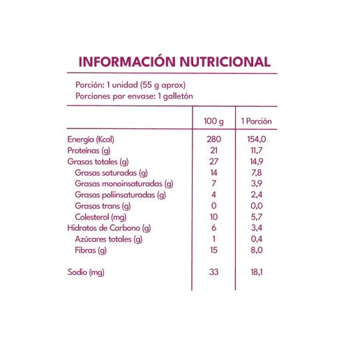 Galleton keto proteico un Ketofree - KETOFREE - Aldea Nativa