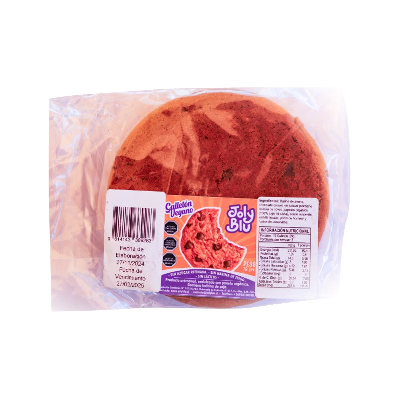 Galleton Vegano Chocolate Joly Blu 80 Gr - JOLY BLU - Aldea Nativa