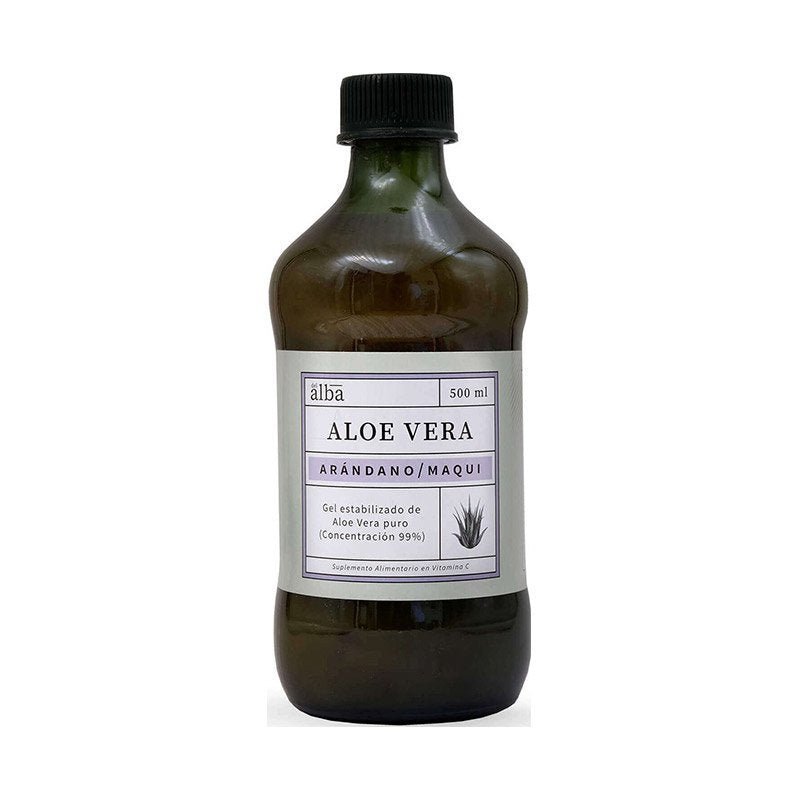 Gel Aloe Vera Arandanos Apicola del Alba 500 Ml - APICOLA DEL ALBA - Aldea Nativa