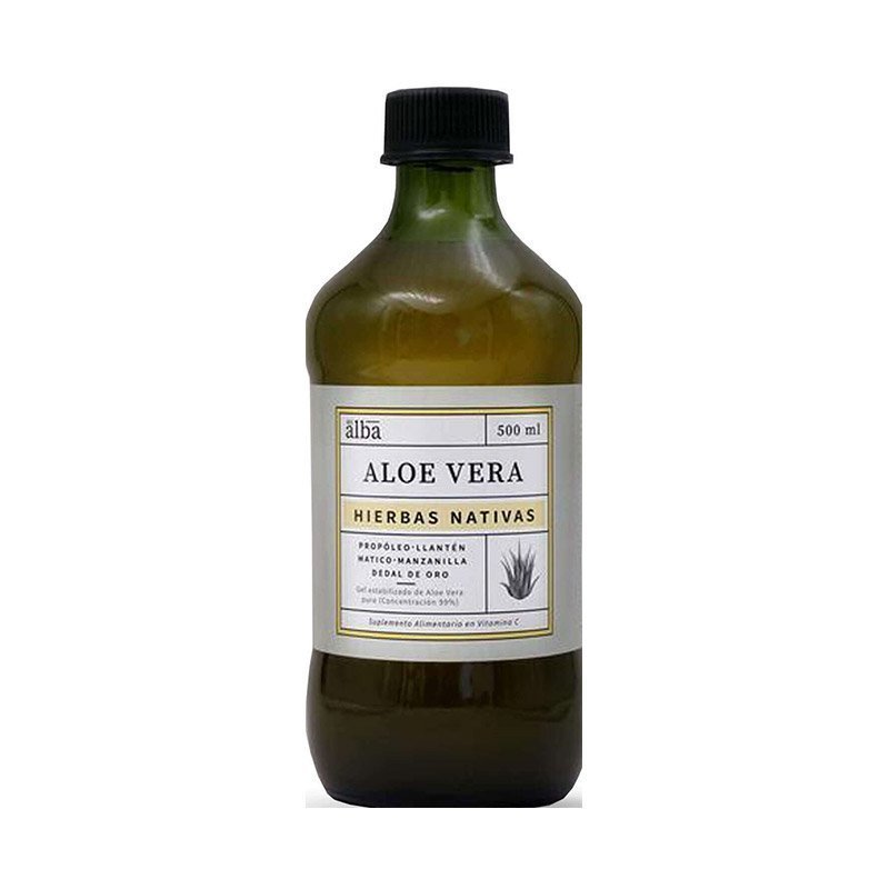Gel Aloe Vera Hierbas Nativas Apicola del Alba 500 Ml - APICOLA DEL ALBA - Aldea Nativa