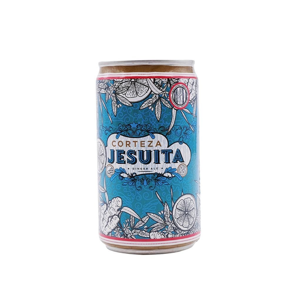 Ginger Ale Zero Corteza Jesuita 220 Ml - CORTEZA JESUITA - Aldea Nativa