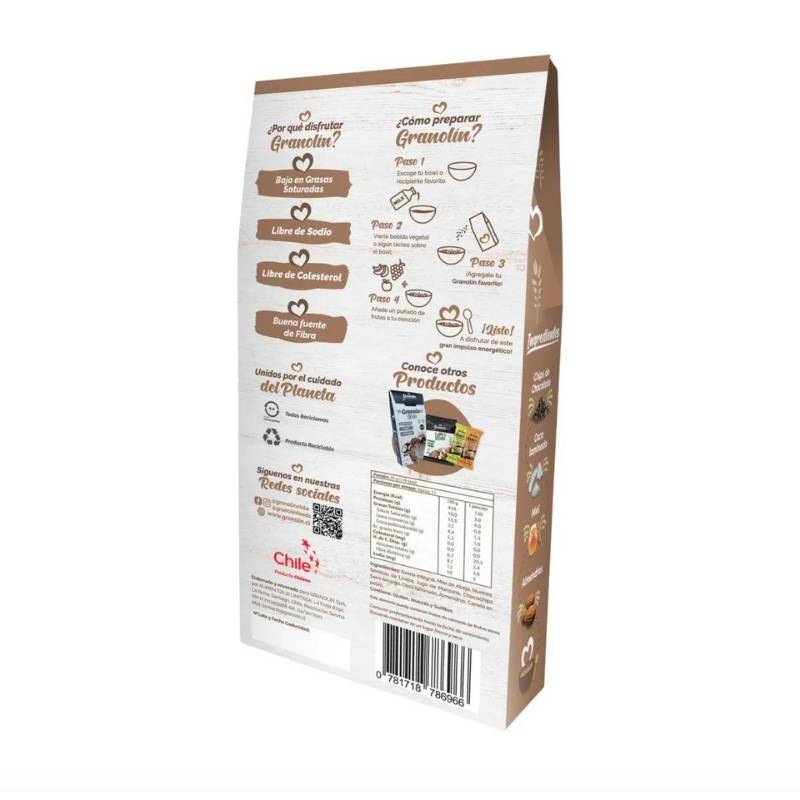 Granola Choco Chips Granolin 320 Gr - Granolin - Aldea Nativa