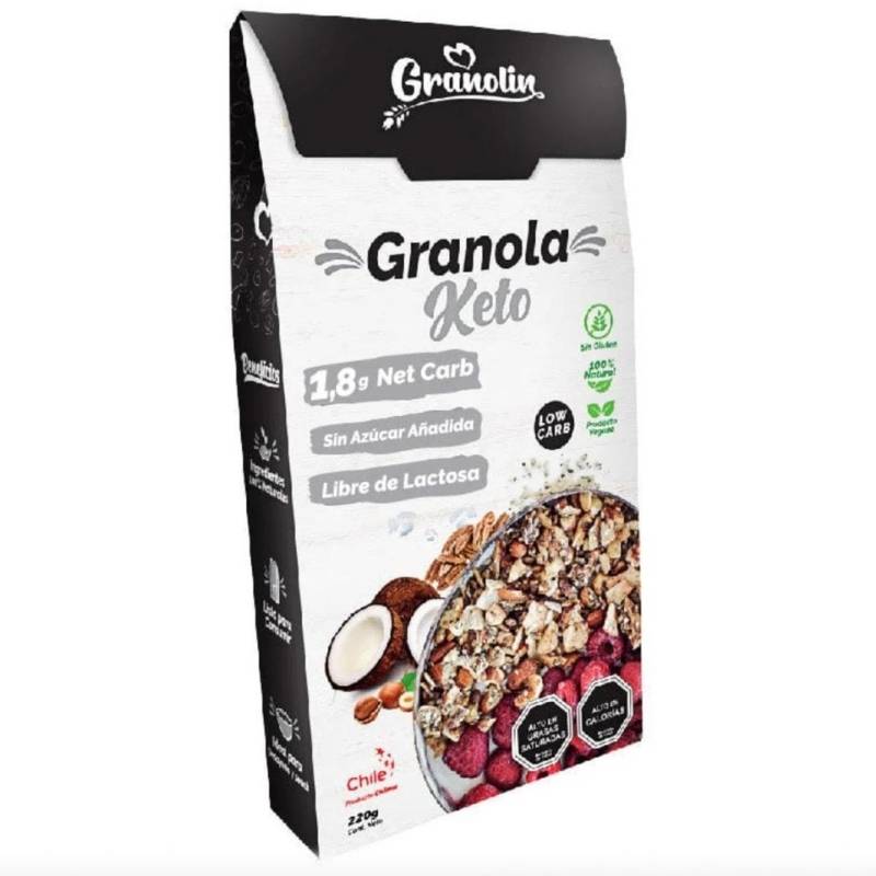 Granola Keto Granolin 300 Gr - Granolin - Aldea Nativa