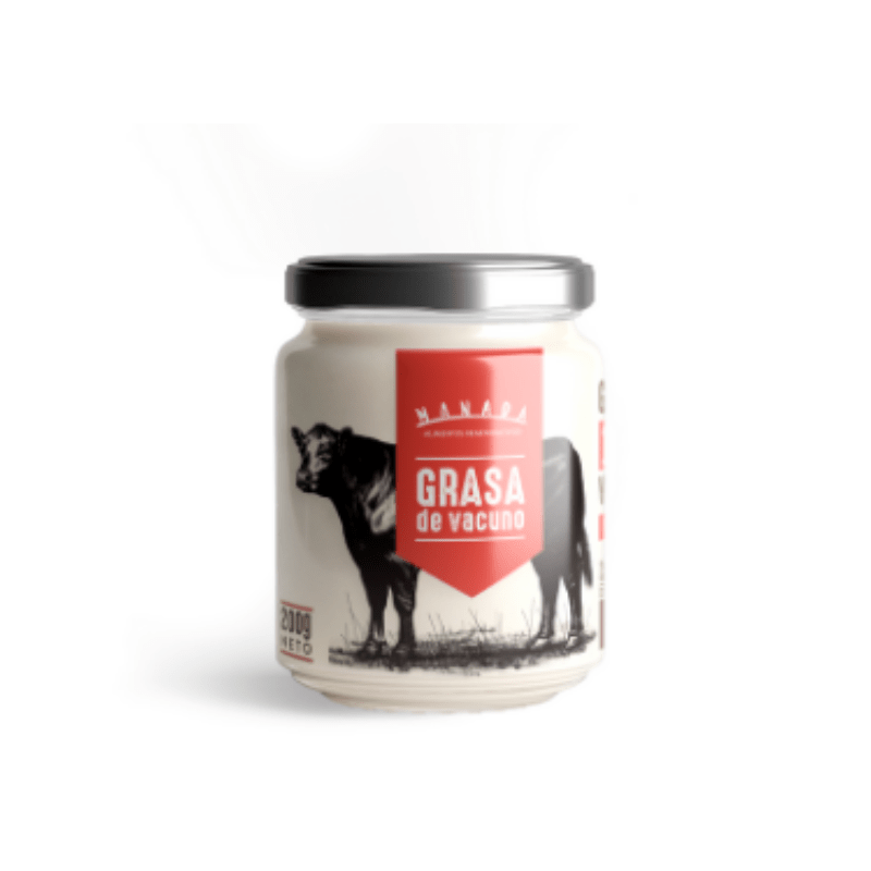 Grasa de vacuno 200 gr Manada - MANADA - Aldea Nativa