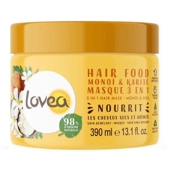 Hair - Food cabello seco y dañado monoi - Karite 390 Ml LOVEA - LOVEA - Aldea Nativa