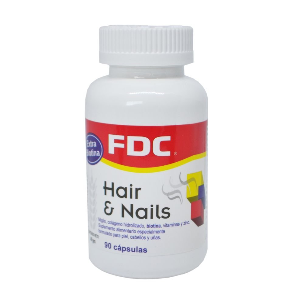 Hair Nails Fdc 90 Cap - FDC - Aldea Nativa