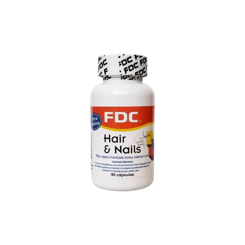 Hair Nails Fdc 90 Cap - FDC - Aldea Nativa