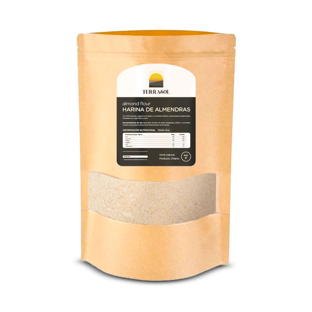 Harina almendras 400 gr Terrasol - TERRASOL - Aldea Nativa