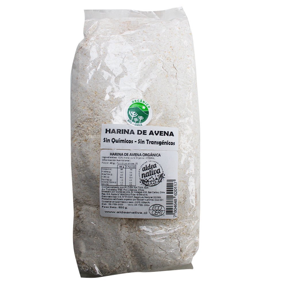 Harina Avena Org Aldea Nativa 1 Kg - ALDEA NATIVA - Aldea Nativa