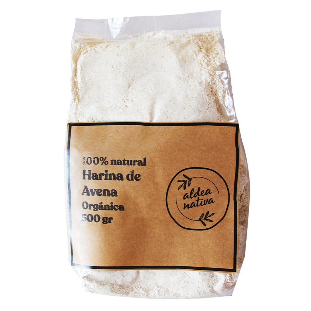 Harina Avena Orgánica Aldea Nativa 500 Gr - ALDEA NATIVA - Aldea Nativa