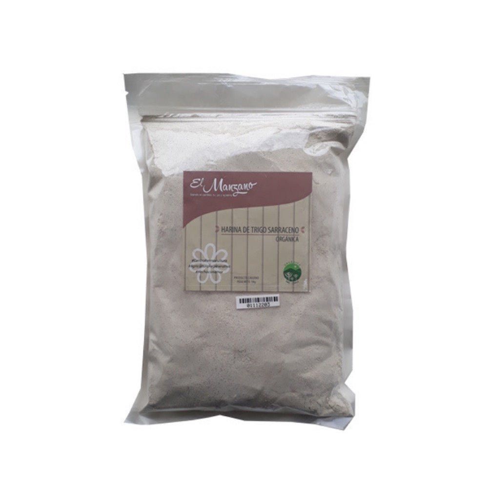 Harina de Trigo Sarraceno Orgánico El Manzano 1 Kg - EL MANZANO - Aldea Nativa