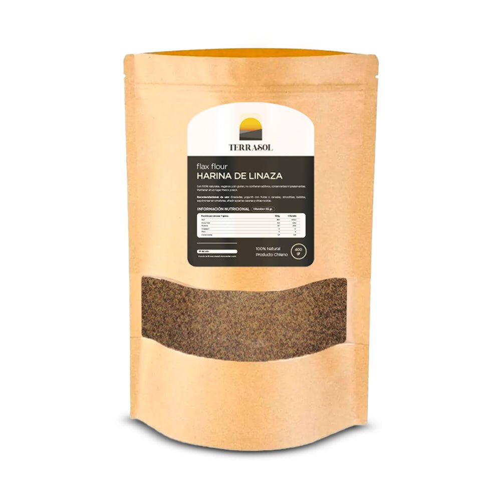 Harina linaza 400 gr Terrasol - TERRASOL - Aldea Nativa