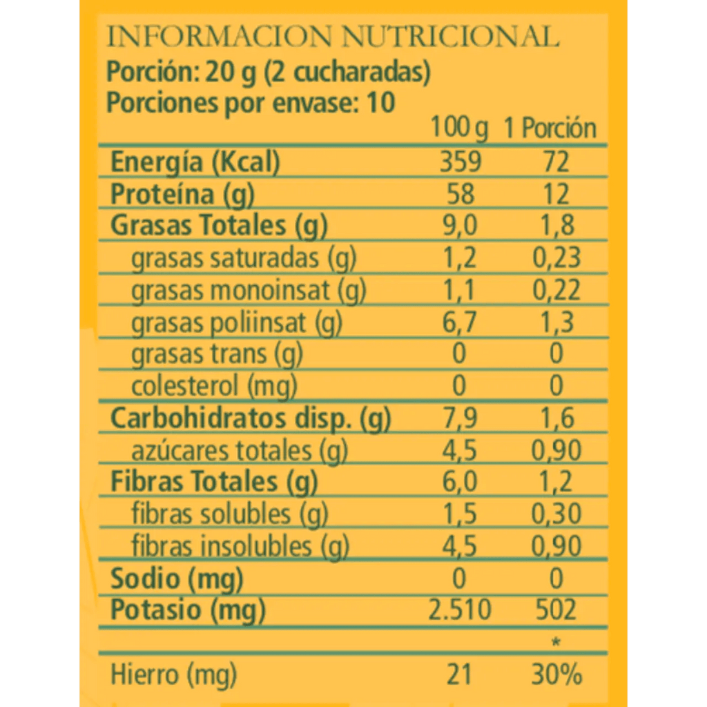 Hemp Protein Org 200Gr Aquasolar - AQUASOLAR - Aldea Nativa