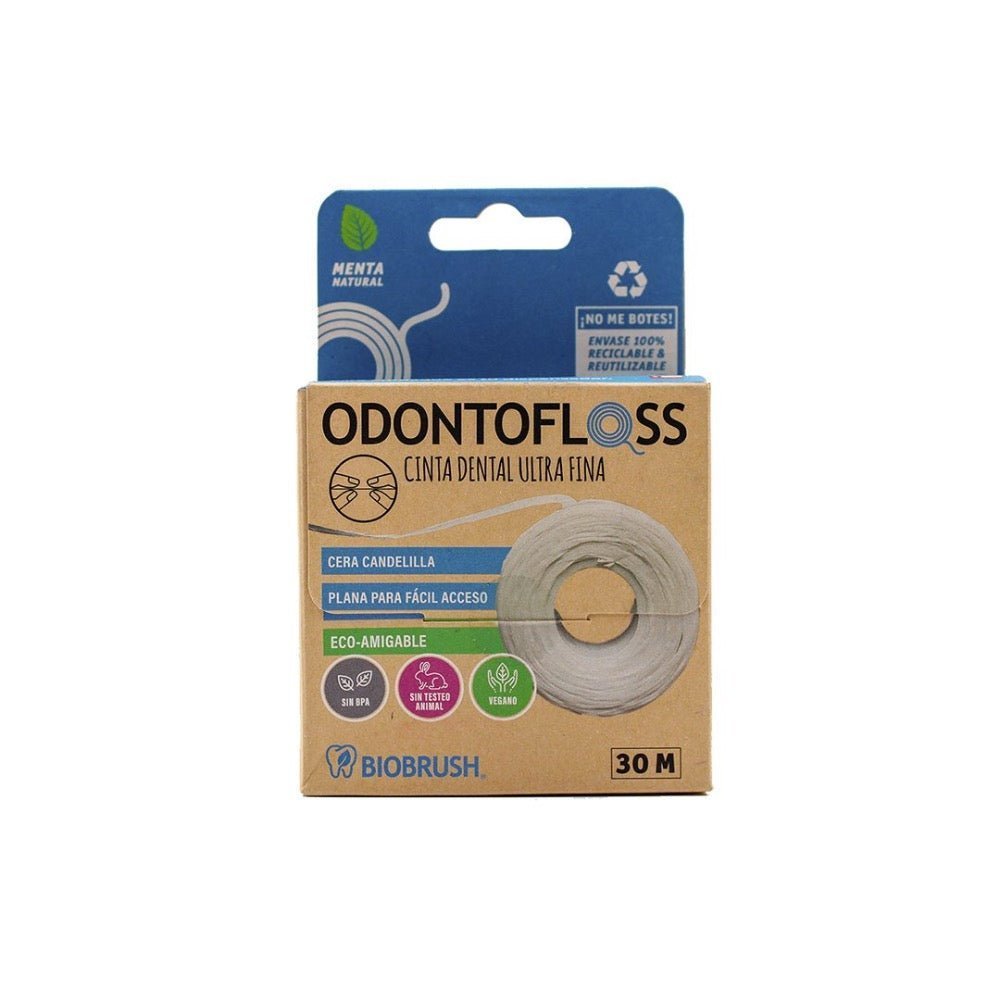 Hilo dental Odontofloss Biobrush - BIOBRUSH - Aldea Nativa