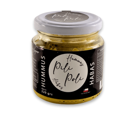 Hummus de habas curry 220 gr Pili Poli - PILI POLI - Aldea Nativa