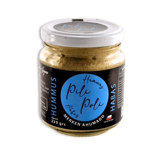 Hummus de habas merken ahumado 220 gr Pili Poli - PILI POLI - Aldea Nativa