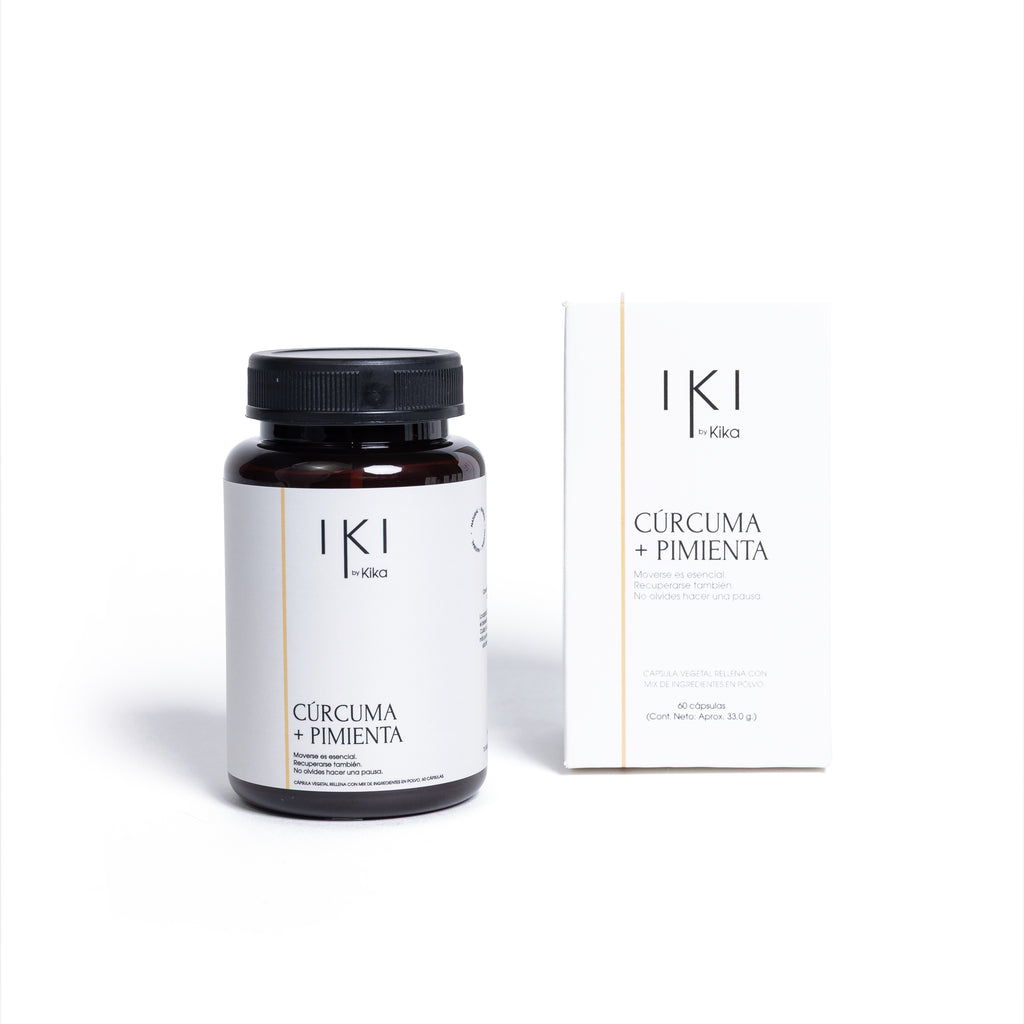 Cúrcuma + Pimienta 60 cápsulas Iki