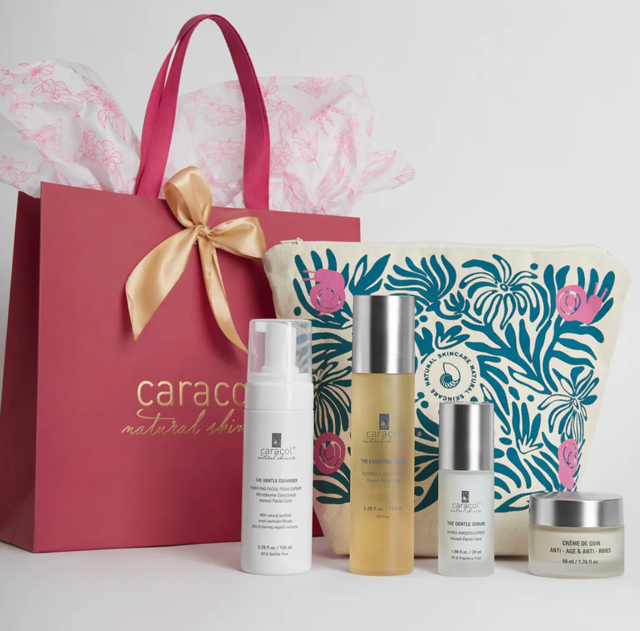 Pack Anti edad rutina facial completa 4 UN CARACOL