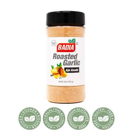 Ajo asado polvo 170 GR BADIA