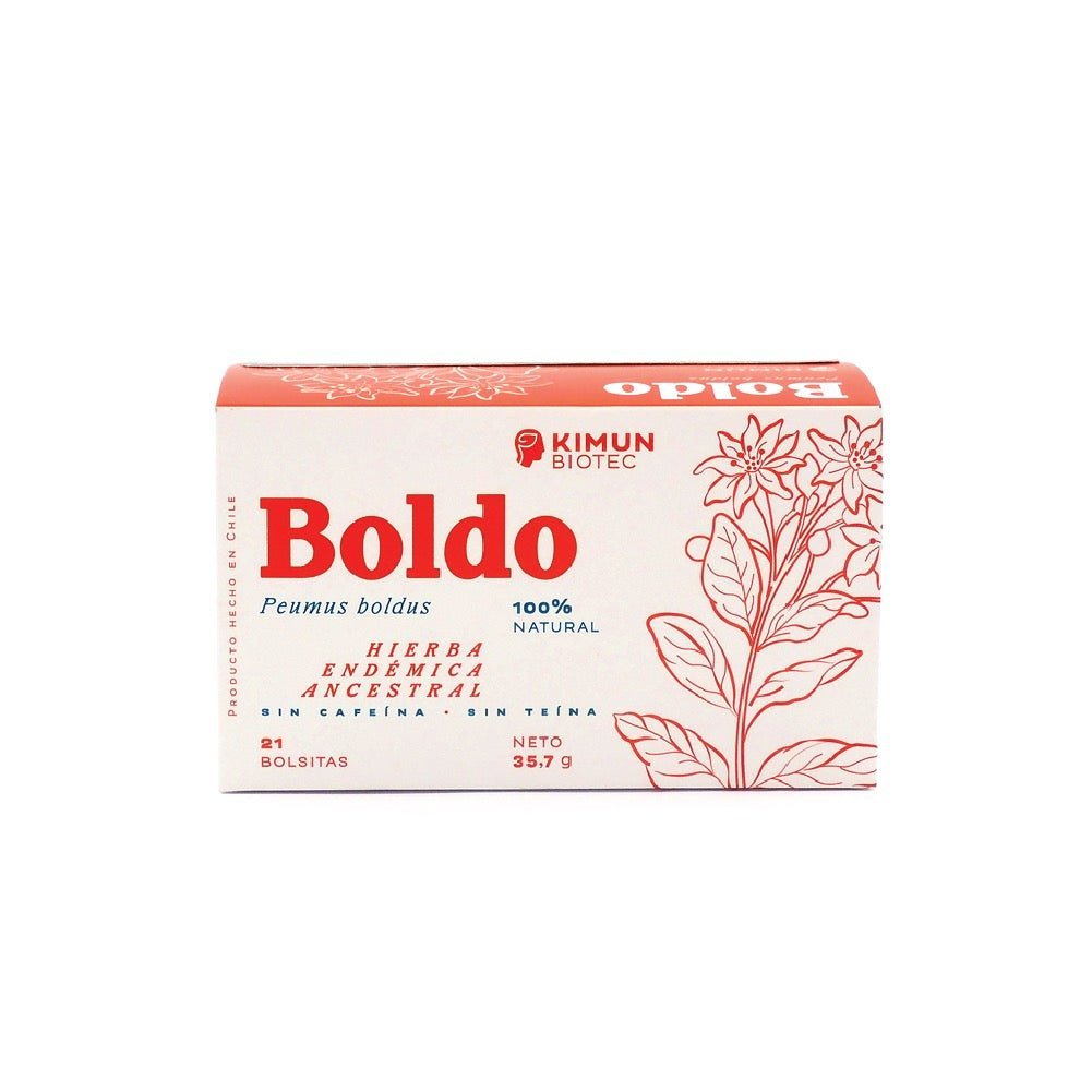 Infusión de Boldo Kimun Biotec 21 Bol - KIMUN BIOTEC - Aldea Nativa