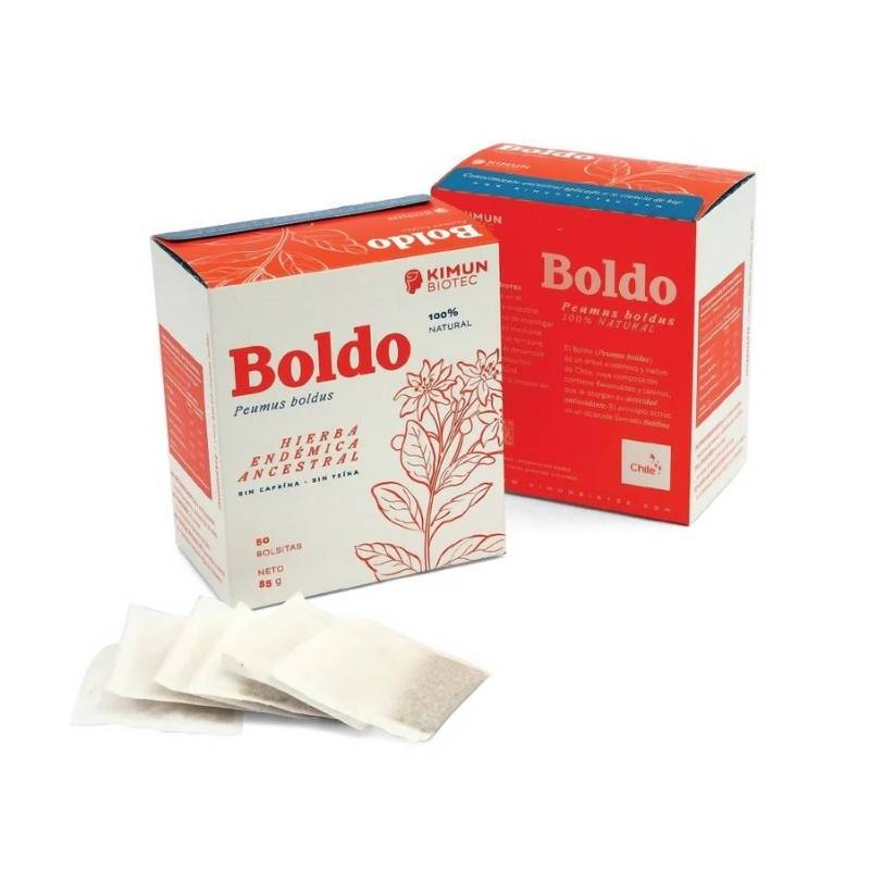 Infusión de Boldo Kimun Biotec 50 Bol - KIMUN BIOTEC - Aldea Nativa