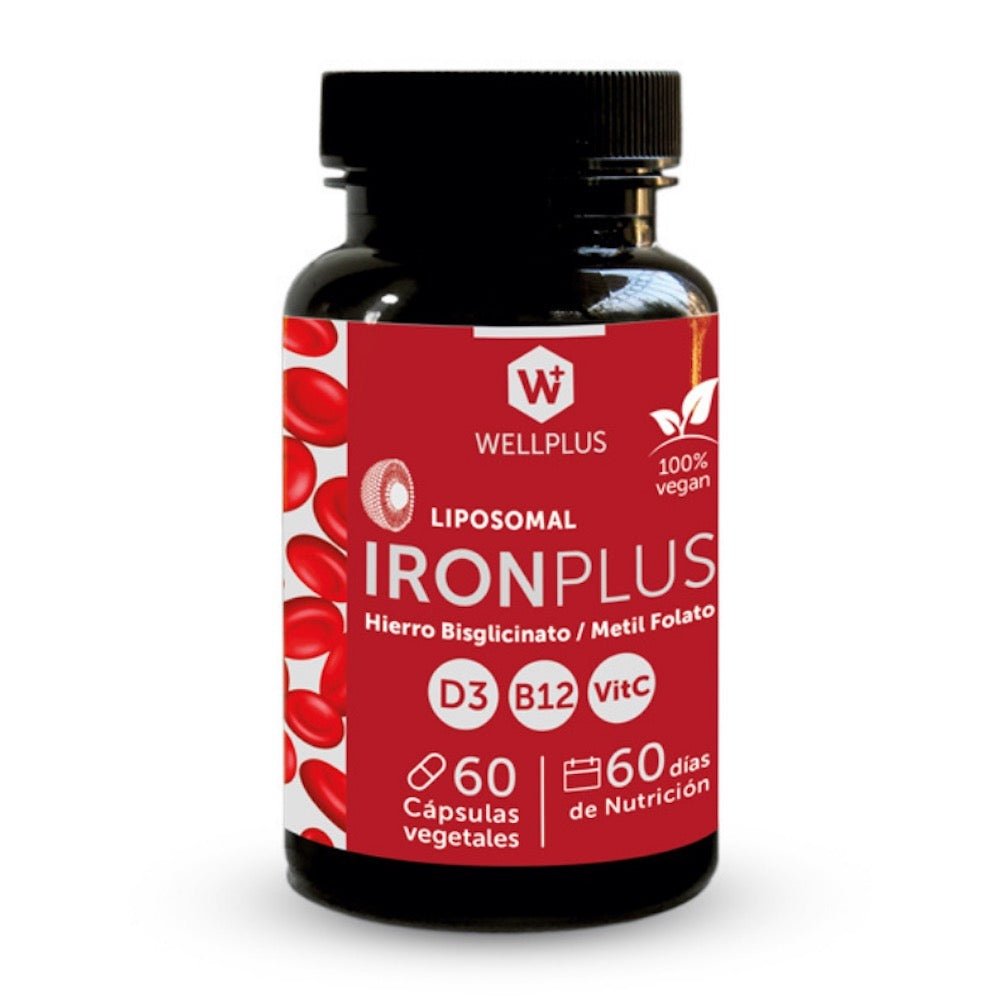 Iron Plus Wellplus 60 Cap - WELLPLUS - Aldea Nativa