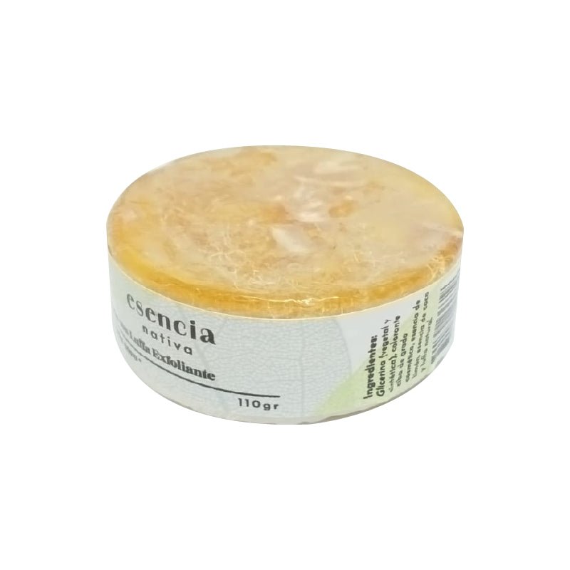 Jabon con lufa Limón Coco un Esencia Nativa - ESENCIA NATIVA - Aldea Nativa