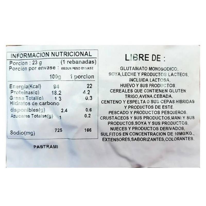 Jamón Pastrami Don Santos 250 Gr - DON SANTOS - Aldea Nativa