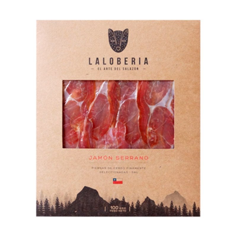 Jamon Serrano La Loberia 100 Gr - LA LOBERIA - Aldea Nativa