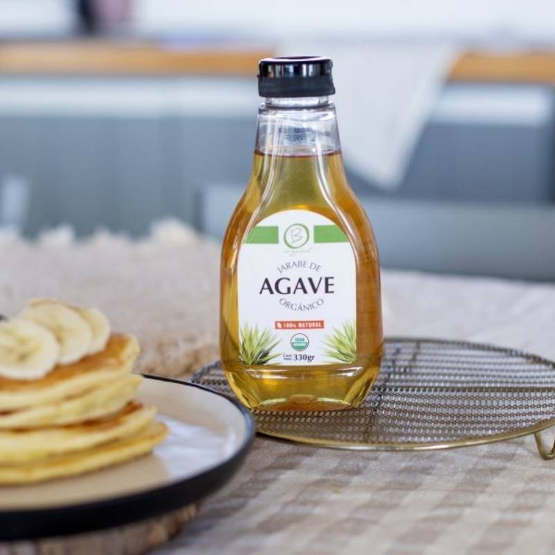 Jarabe De Agave Organico B Organics 330 Gr - B ORGANICS - Aldea Nativa