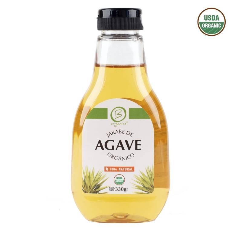 Jarabe De Agave Organico B Organics 330 Gr - B ORGANICS - Aldea Nativa