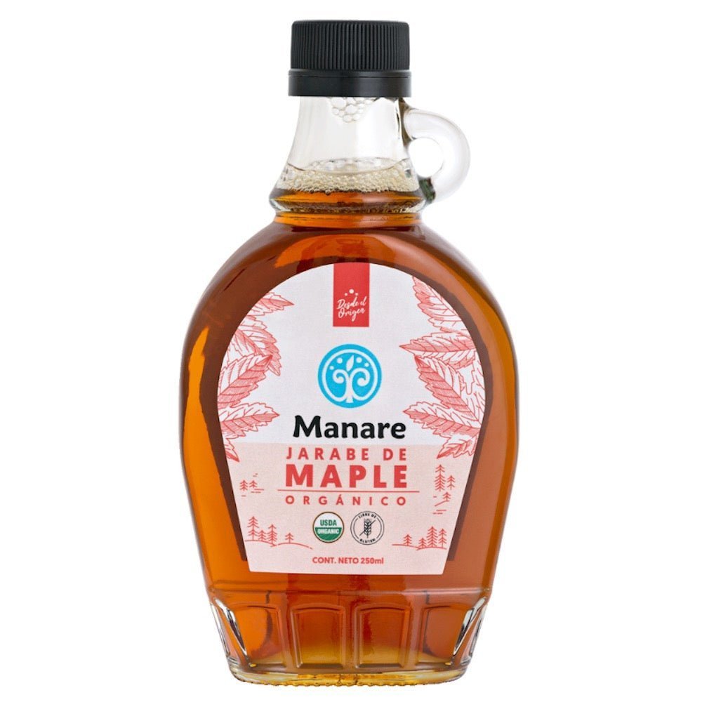 Jarabe Maple Org Manare 250 Ml - MANARE - Aldea Nativa