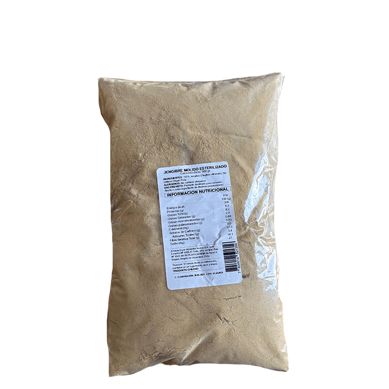 Jengibre molido 500 gr Aldea Nativa - ALDEA NATIVA - Aldea Nativa