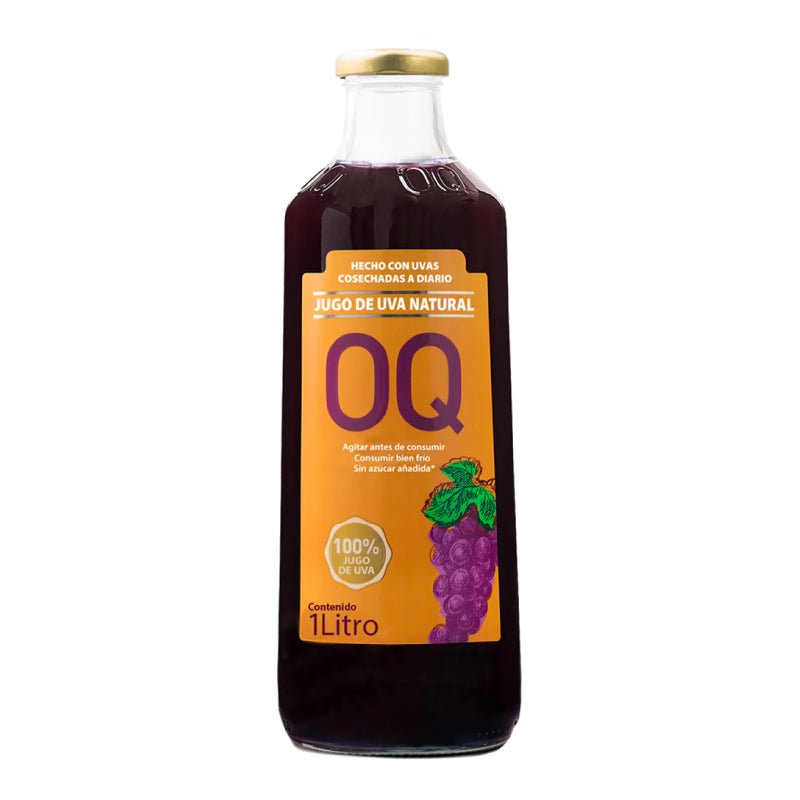 Jugo 100% Uva 1 Litro OQ - OQ - Aldea Nativa